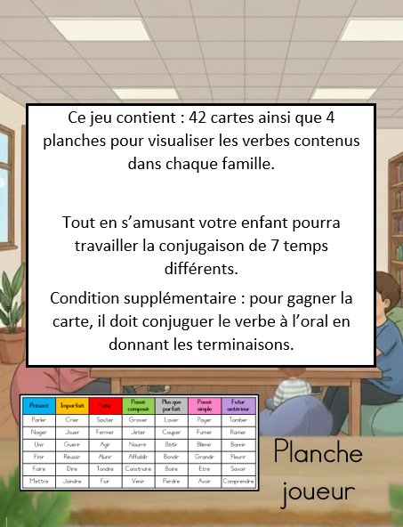 7 familles de conjugaison