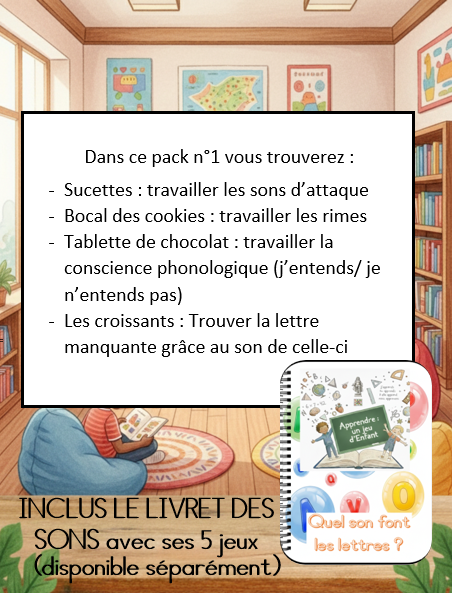 Pack N°1 de phonologie