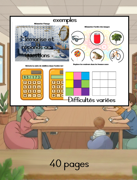 Mes jeux de mémoire