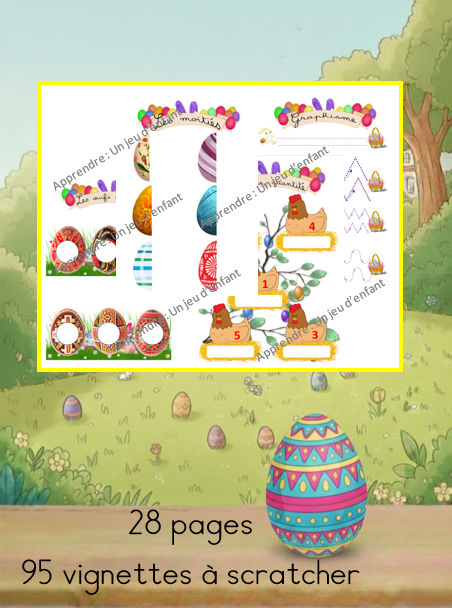 Pâques 2/3 ans