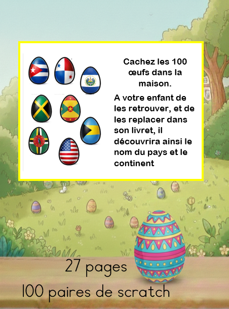 Les 100 drapeaux de pâques