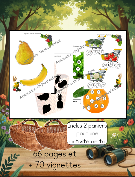 Les fruits et légumes