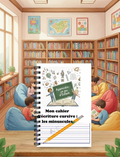 Cahier d'écriture cursive