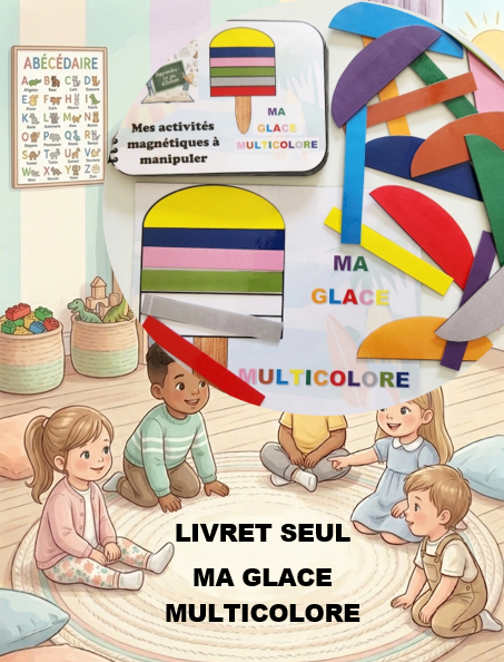 Livret seul les Glaces multicolores