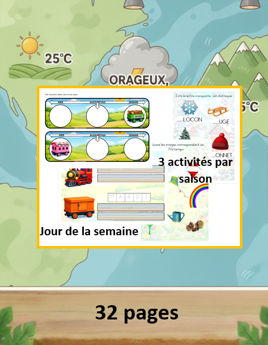 Les saisons et la ronde de la semaine