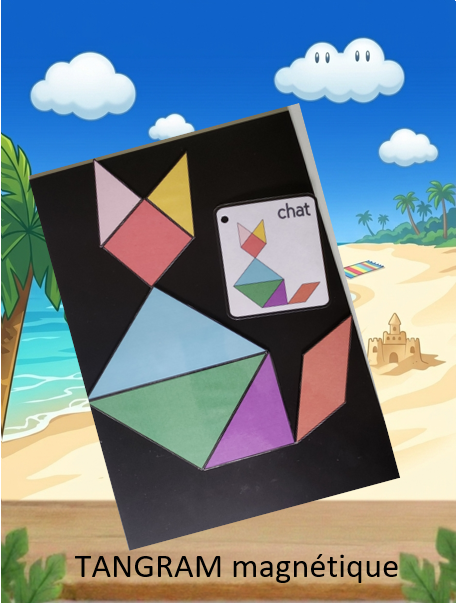 Tangram magnétique
