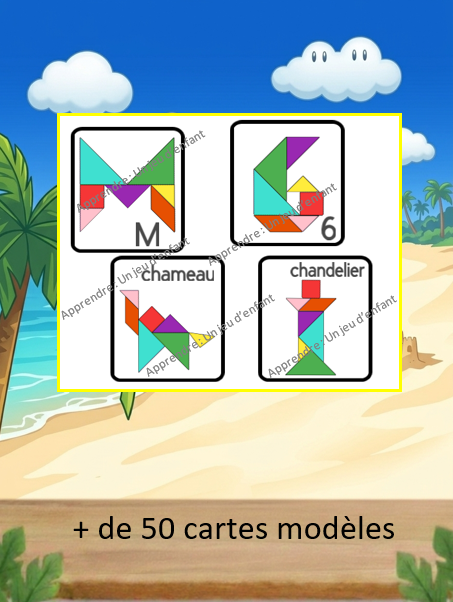 Tangram magnétique