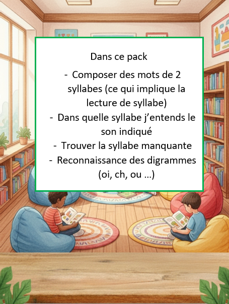 Pack N°2 de Phonologie